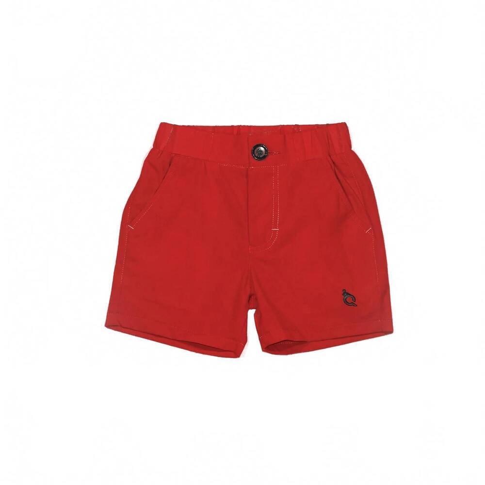 NEW BLUE QUAIL CLOTHING CO. kids everyday shorts in red